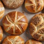 Artisan bread with crispy crust and soft interior